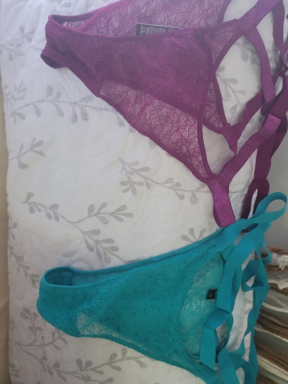 2 Pair Large Strappy Panties